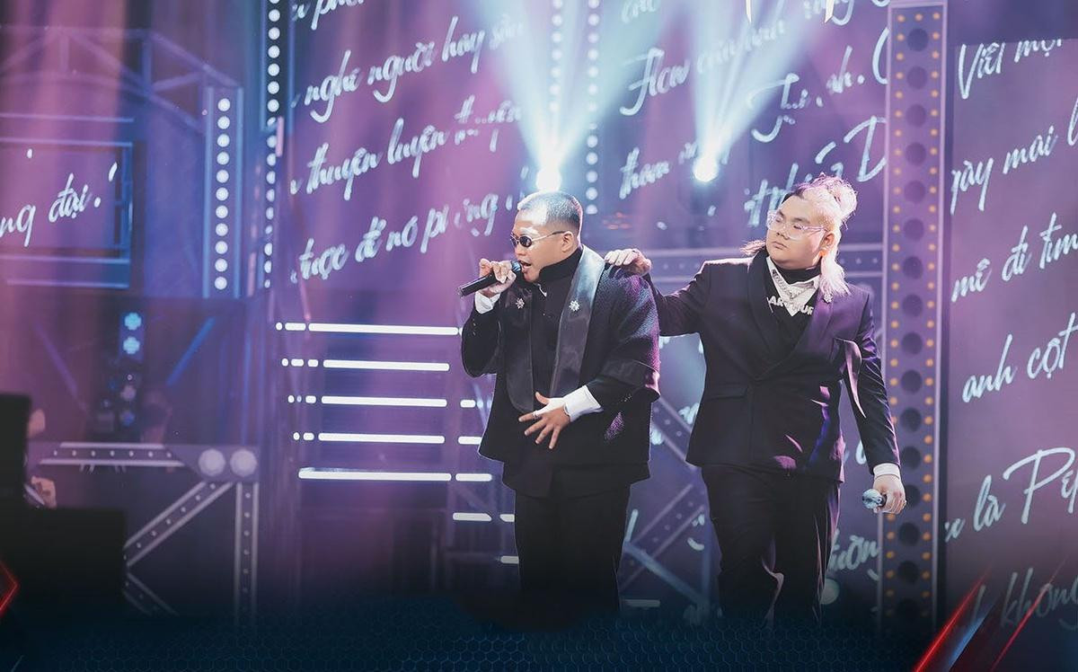 Tiết mục Hẹn thư sau của Blacka và Arthur được khán giả, huấn luyện viên đánh giá cao. Ảnh: BTC.