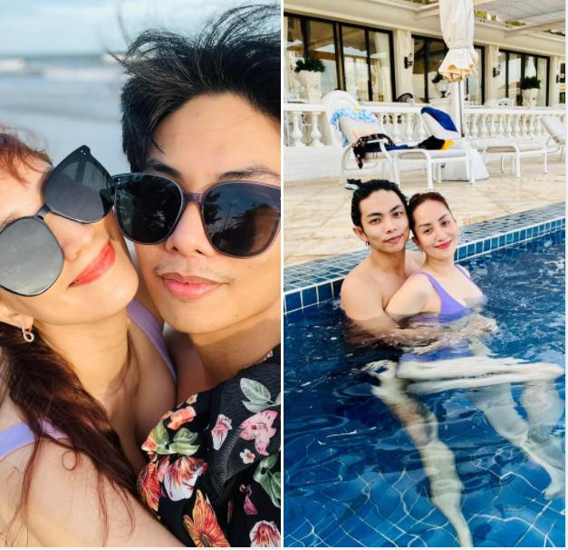 Trên trang cá nhân, Khánh Thi đăng tải hình ảnh hạnh phúc bên ông xã Phan Hiển cùng dòng trạng thái: "Vitamin C. Nhật kí UTX27d". Trên trang cá nhân, Khánh Thi đăng tải hình ảnh hạnh phúc bên ông xã Phan Hiển cùng dòng trạng thái: "Vitamin C. Nhật kí UTX27d".