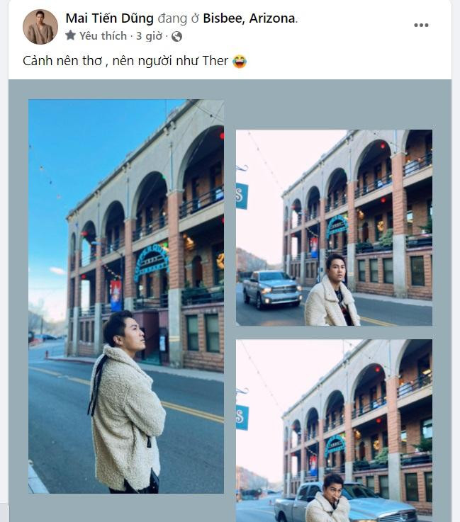 Ca sĩ Mai Tiến Dũng chia sẻ khoảnh khắc bên Châu Âu.