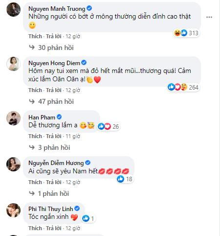 Nhiều đồng nghiệp dành lời khen