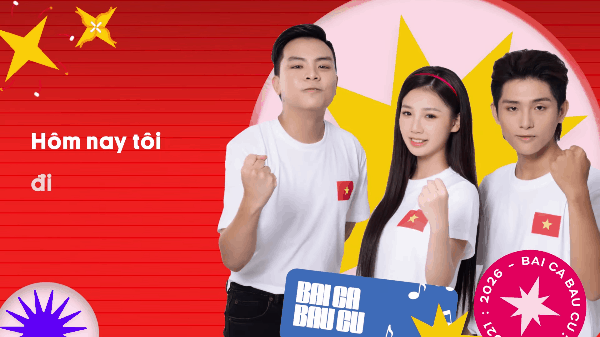 "Bài ca bầu cử" do Hứa Kim Tuyền sáng tác, ca sỹ Amee và Grey D thể hiện đang nhận nhiều sự chú ý từ khán giả. "Bài ca bầu cử" do Hứa Kim Tuyền sáng tác, ca sỹ Amee và Grey D thể hiện đang nhận nhiều sự chú ý từ khán giả.