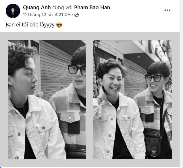 Bảo Anh - Quang Anh chia sẻ hình ảnh sánh đôi sau thời gian dài ở xa từ ngày &quot;Về nhà đi con&quot; đóng máy.