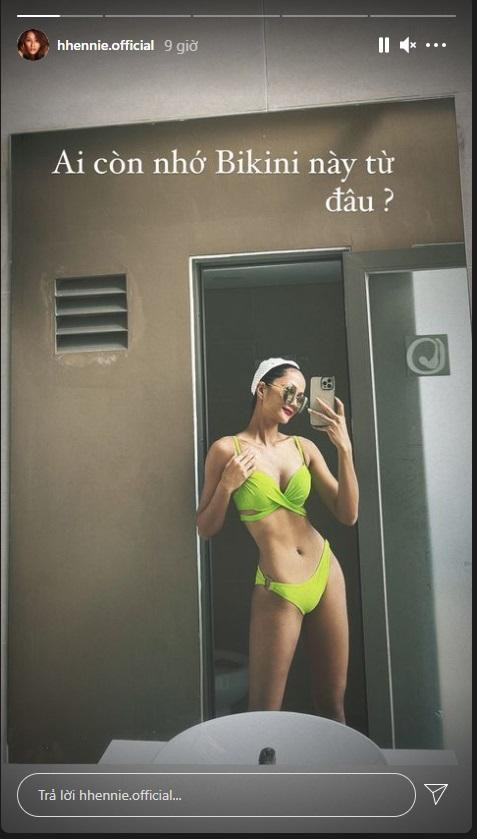 Mới đây, H&apos;Hen Nie tung hình mặc bikini khoe cơ bụng săn chắc gây bão cộng đồng mạng.