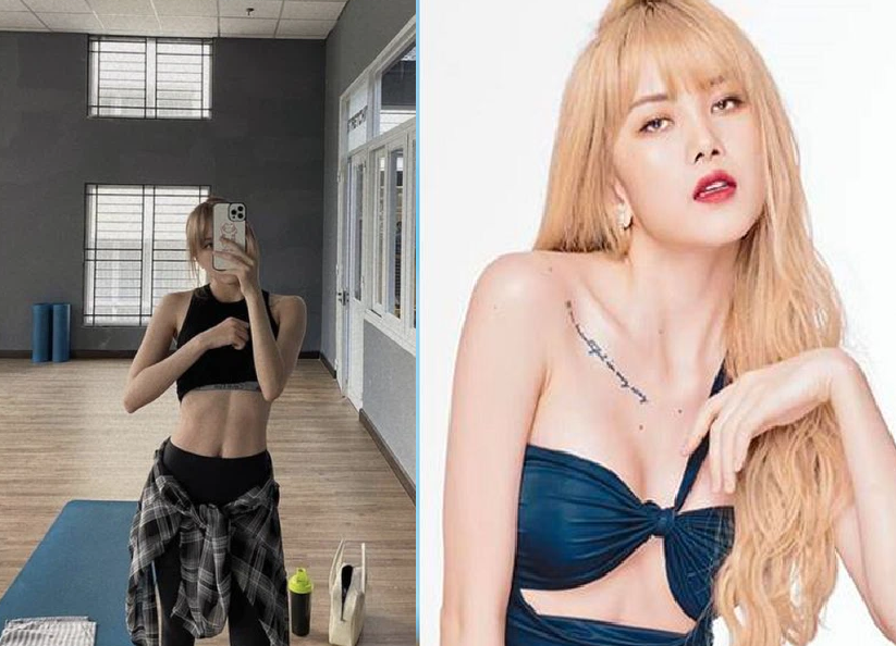 Thiều Bảo Trâm tung ảnh khoe cơ bụng săn chắc gây "sốt" cộng đồng mạng. Thiều Bảo Trâm tung ảnh khoe cơ bụng săn chắc gây "sốt" cộng đồng mạng.