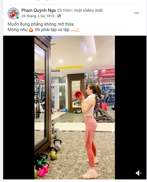 Năng lượng sống tích cực của Quỳnh Nga ở thời điểm hiện tại đang được nhiều khán giả ủng hộ, nhiều fan chia sẻ các bài tập của cô trên mạng xã hội để học theo.