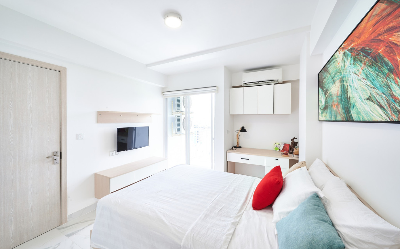 Không gian phòng ngủ được thiết kế để mang đến cho người ở những trải nghiệm thoải mái nhất có thể.