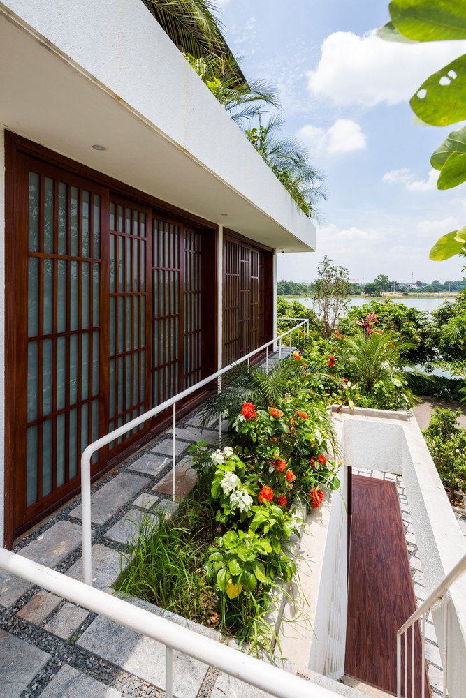 Các KTS đã tính toán kỹ lưỡng để kỹ thuật xây dựng truyền thống của Việt Nam phù hợp với khí hậu và văn hóa Việt Nam.