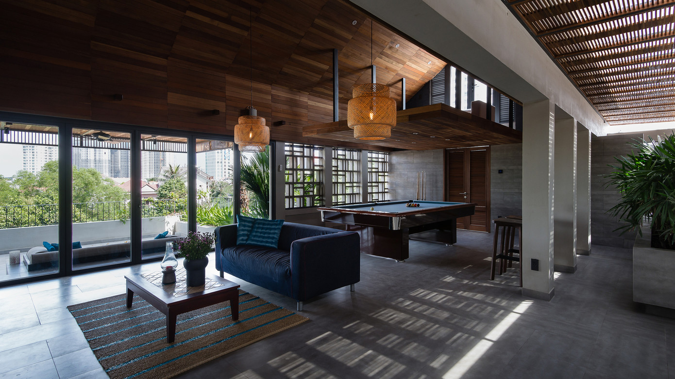 Các không gian khác trong nhà.