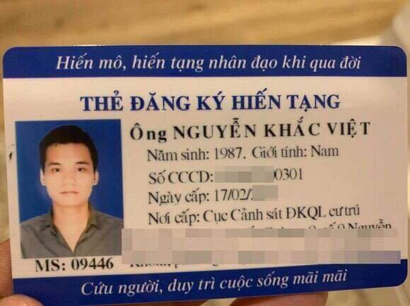 Khắc Việt chia sẻ xúc động sau khi đăng kí hiến tạng ảnh 1