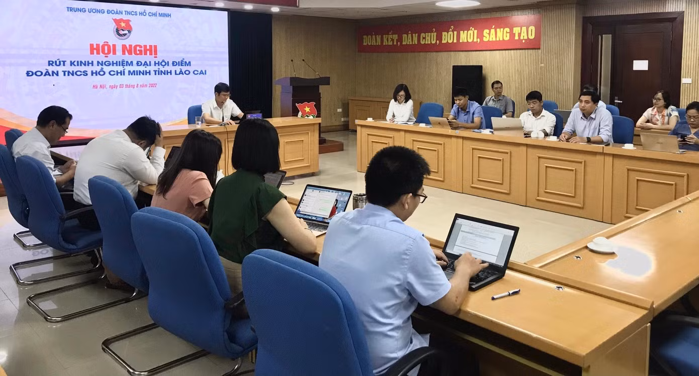 T.Ư Đoàn tổ chức hội nghị rút kinh nghiệm đại hội điểm Đoàn TNCS Hồ Chí Minh tỉnh Lào Cai lần thứ XIV, nhiệm kỳ 2022 - 2027.