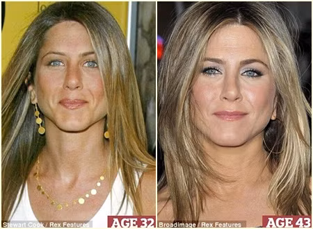 9 năm tuổi tác dường như trông vợ cũ của Brad Pitt - Jen. Aniston còn trẻ đẹp hơn