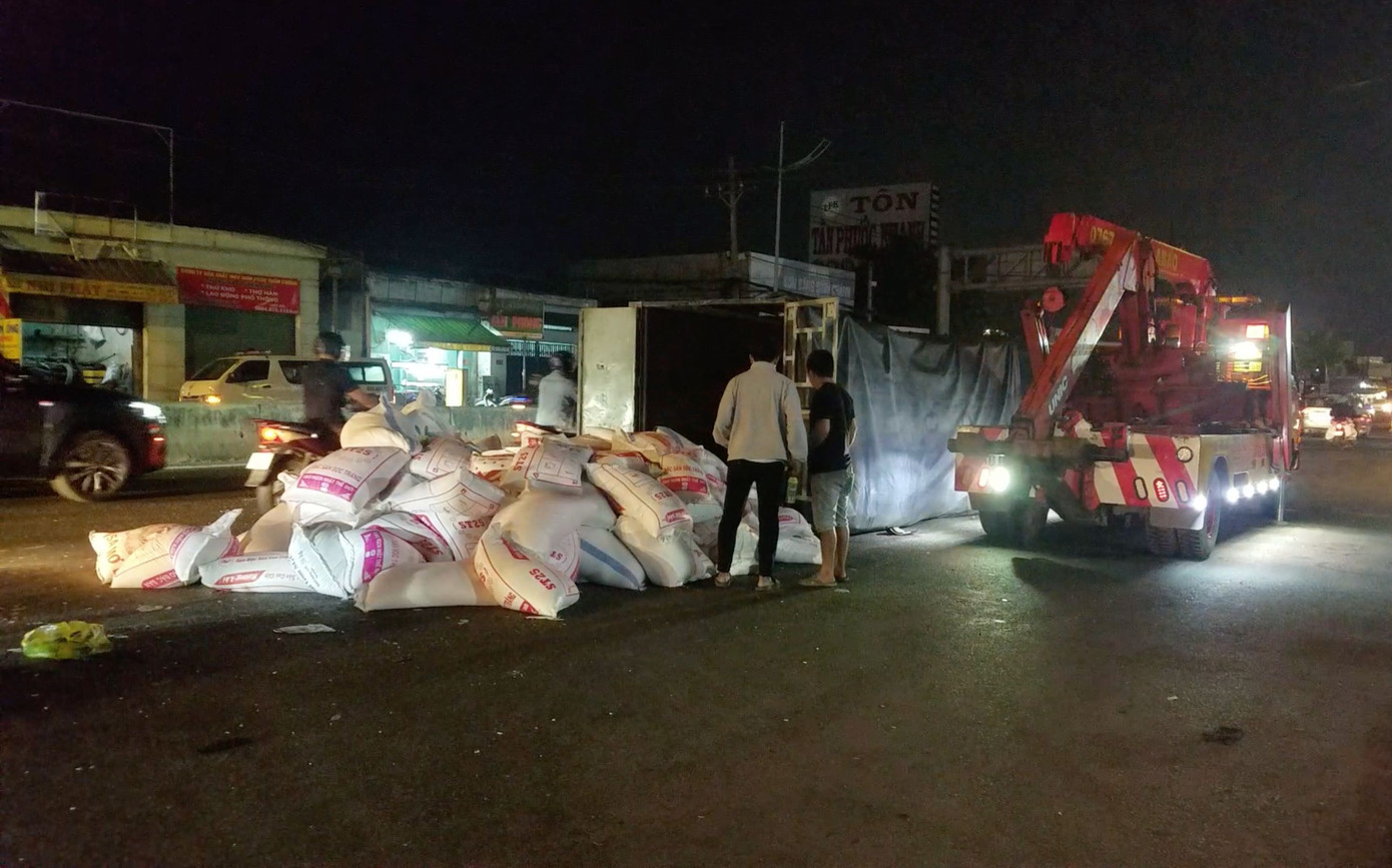 Hiện trường vụ tai nạn.