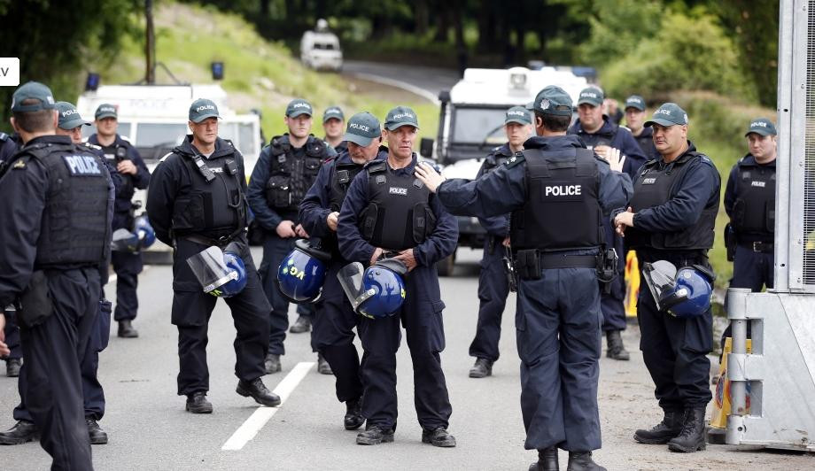 8.000 nhân viên cảnh sát được huy động để bảo vệ Hội nghị thượng đỉnh G8