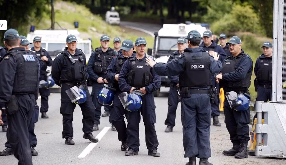 8.000 nhân viên cảnh sát được huy động để bảo vệ Hội nghị thượng đỉnh G8