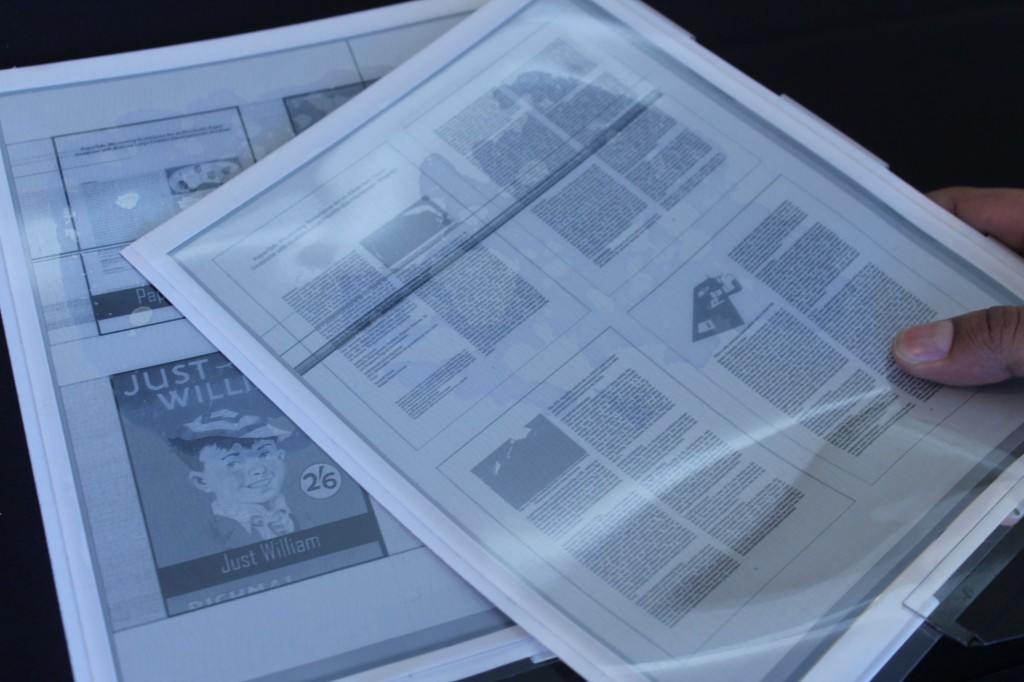 Những "tờ giấy điện tử" đang thu hút sự chú ý của giới công nghệ. Những