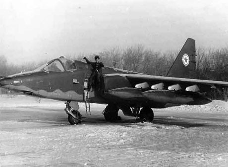 Cường kích Sukhoi Su-25 của không quân Bắc Triều. Cường kích Sukhoi Su-25 của không quân Bắc Triều