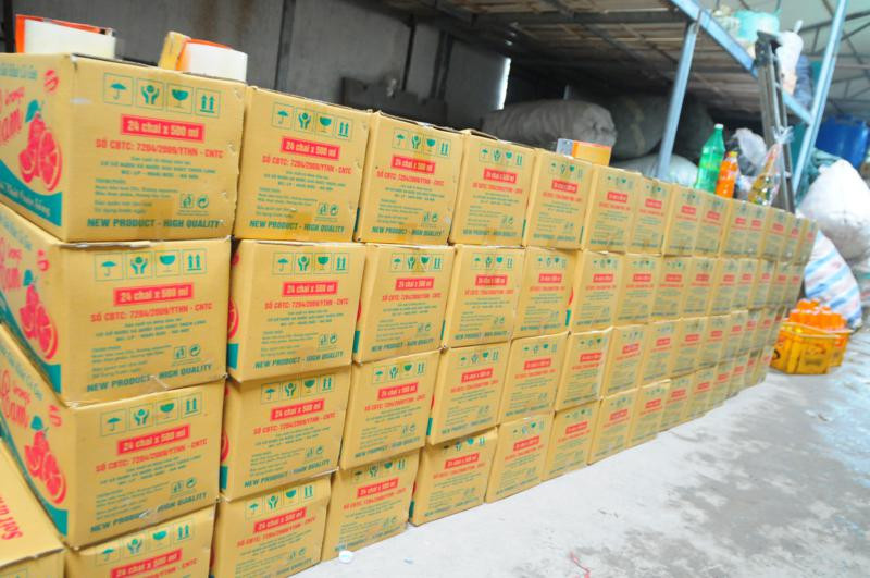 Cơ quan chức năng đã xử phạt vi phạm hành chính 100 triệu đồng đối với cơ sở sản xuất này