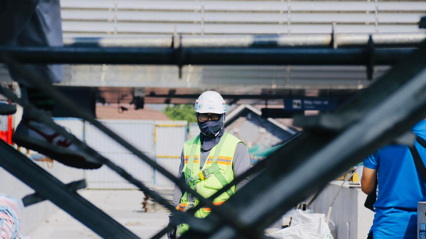 Dự kiến hạng mục kiến trúc của hai nhà ga này sẽ hoàn thành trước Tết Nguyên đán năm nay. Ảnh: MAUR