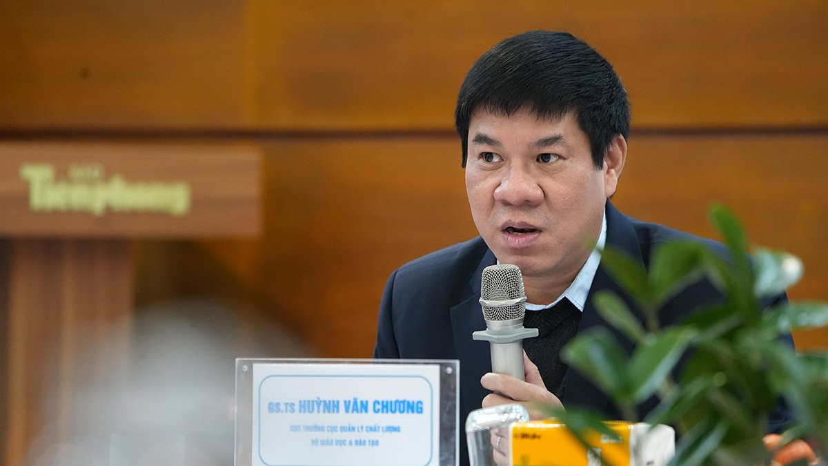 GS. TS Huỳnh Văn Chương, Cục trưởng Cục quản lý chất lượng, Bộ GD&amp;ĐT