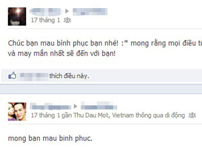 Cư dân mạng động viên chàng trai