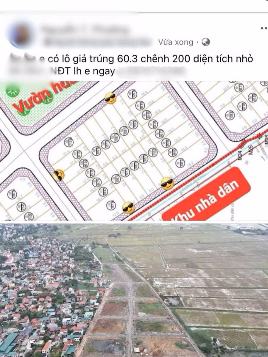Chào bán chênh rầm rộ các lô đất trúng đấu giá trên các trang mua bán động sản ngay sau khi phiên đấu giá 25 lô đất tại thôn Văn Quán, xã Đỗ Động kết thúc với giá chênh từ 200 triệu đồng đến cả tỷ đồng/lô.