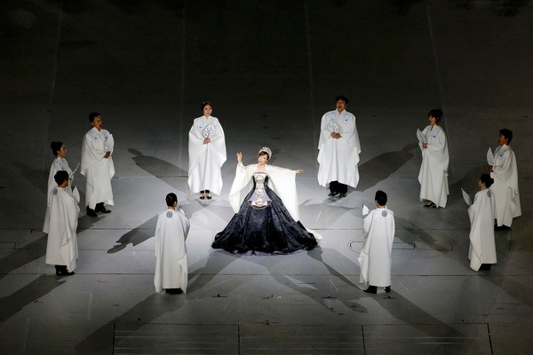 Toàn cảnh Lễ khai mạc ASIAD 2014 ấn tượng ảnh 8