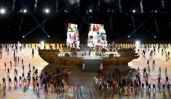 Toàn cảnh Lễ khai mạc ASIAD 2014 ấn tượng ảnh 10