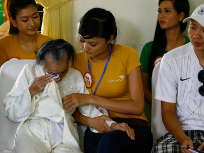 Ở Trung tâm Phụng dưỡng người có công với Cách mạng.