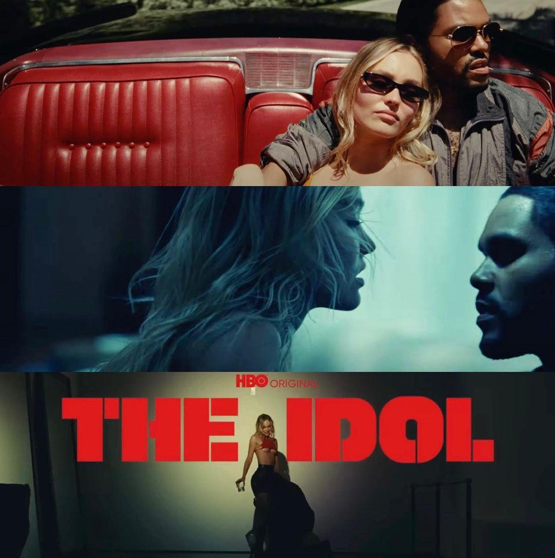 The Weeknd và Lily-Rose Depp đóng chính trong "The Idol". The Weeknd và Lily-Rose Depp đóng chính trong "The Idol".