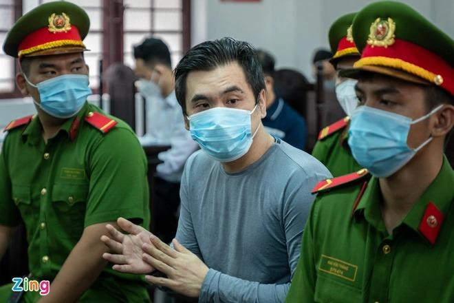 Nguyễn Trần Hoàng Phong tại tòa hôm 12/7. Ảnh: Chí Hùng. Nguyễn Trần Hoàng Phong tại tòa hôm 12/7. Ảnh: Chí Hùng.