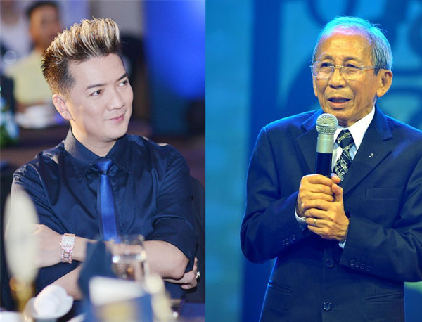 Sau đó, chính anh tự lên tiếng 'đốp chát' nặng lời với vị nhạc sĩ già này. Sau đó, chính anh tự lên tiếng 'đốp chát' nặng lời với vị nhạc sĩ già này