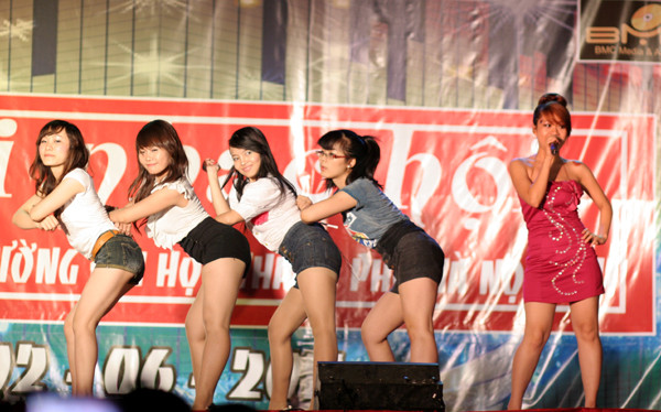 Các tiết mục được dàn dựng khá công phu