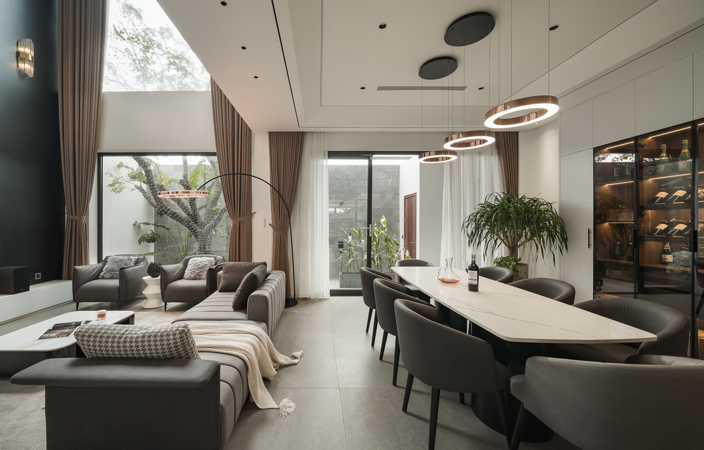 Cuối nhà là khu vườn nhỏ, mang đến không khí trong lành, tươi mát. Cuối nhà là khu vườn nhỏ, mang đến không khí trong lành, tươi mát.