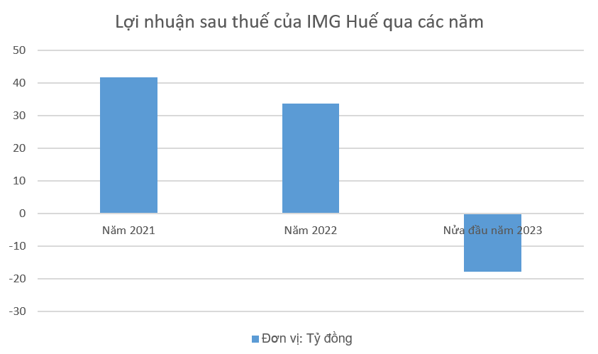 Tình hình kinh doanh của IMG Huế qua các năm. Tình hình kinh doanh của IMG Huế qua các năm.