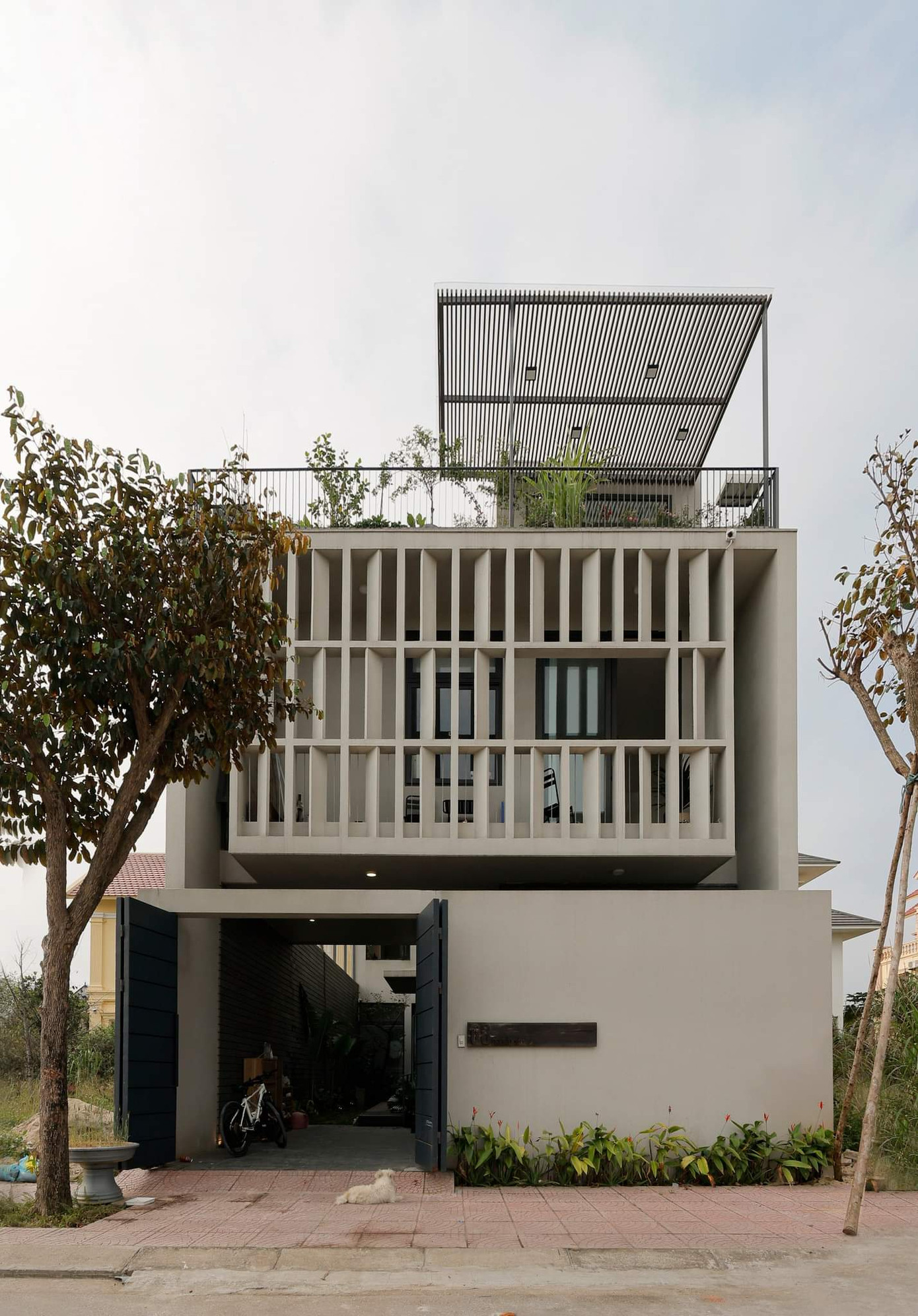 Hành trình từ vườn vào nhà thay đổi định kiến về nhà phố ảnh 1