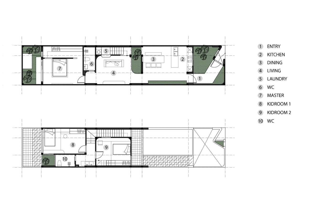 Mặt bằng ngôi nhà.