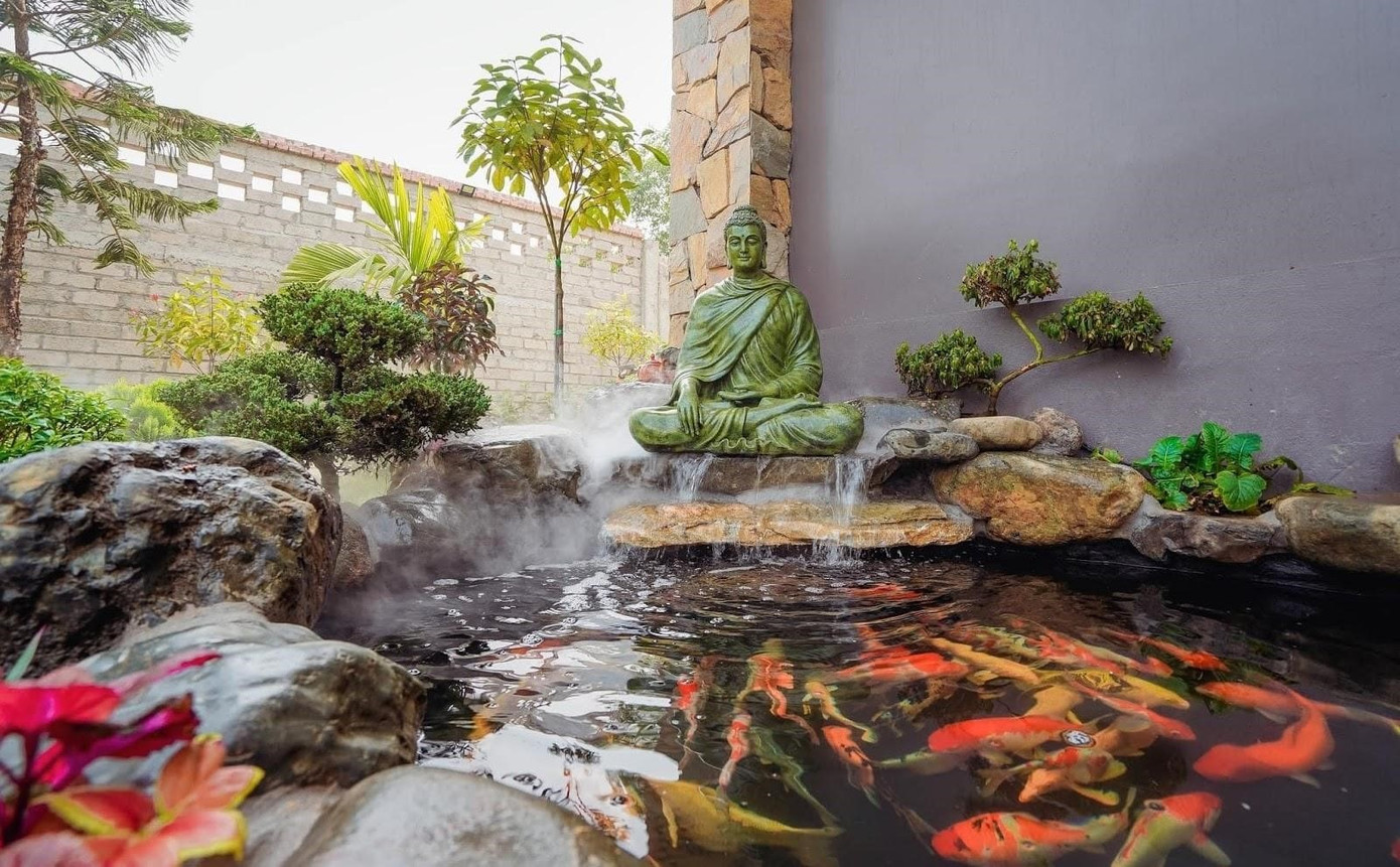 Một tiểu cảnh nhỏ mang đến sự thoải mái, không gian bình yên cho các thành viên trong gia đình. Một tiểu cảnh nhỏ mang đến sự thoải mái, không gian bình yên cho các thành viên trong gia đình.