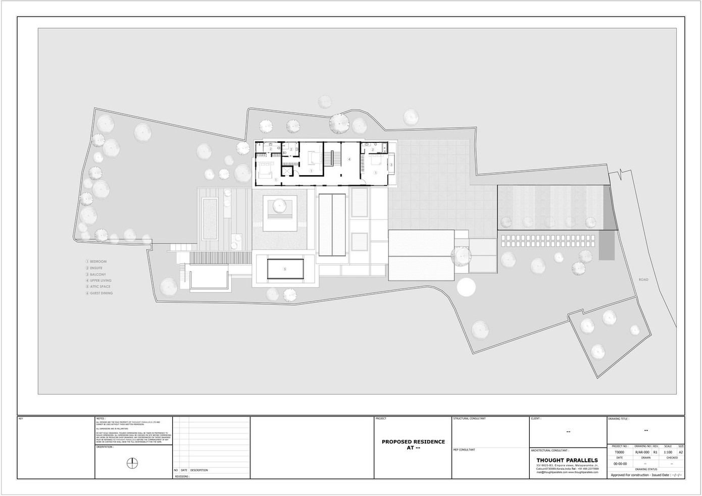 Nội thất của Overture House khá đa dạng về hình dáng, màu sắc, kết cấu và thiết kế.
