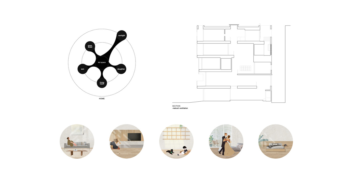Bên ngoài ngôi nhà được bọc một lớp thép giả gỗ với một ban công ở trước để trồng cây và giảm ánh sáng mặt trời vào nhà.