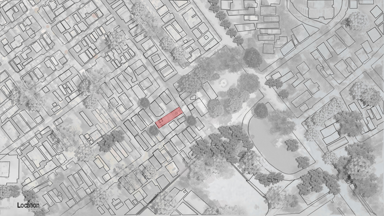 Vị trí ngôi nhà trong khu vực. Vị trí ngôi nhà trong khu vực.