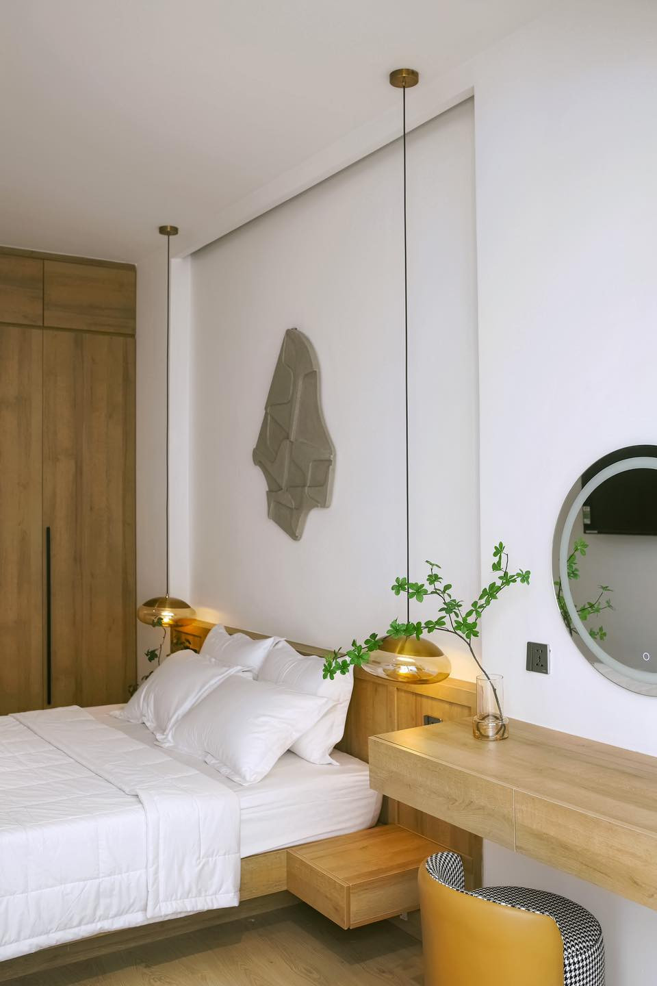 Mỗi phòng ngủ có một phong cách riêng, phù hợp với nhu cầu của từng gia đình.