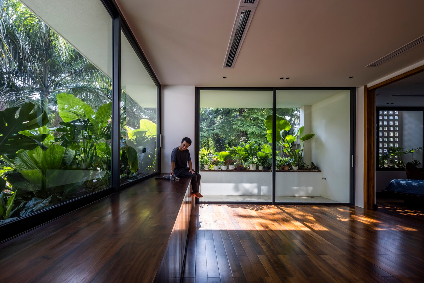 Cấu trúc mới của căn nhà gắn kết và liền mạch.