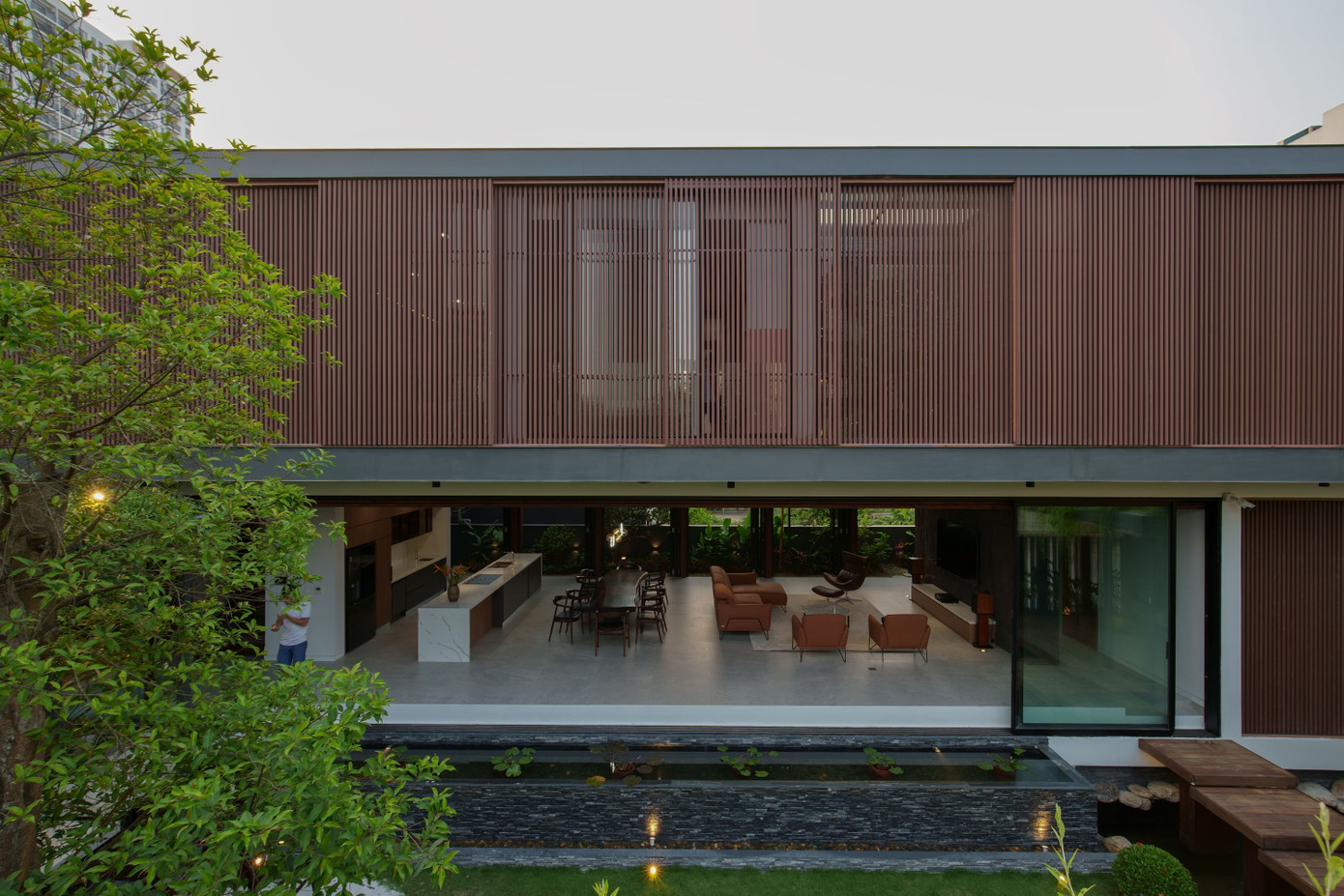 TM house nằm ở Thanh Hóa, có tổng diện tích 600 m2.