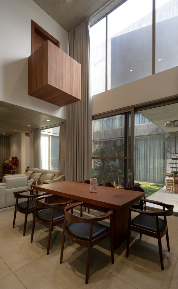 Các phòng liên thông tạo sự kết nối giữa các thành viên trong gia đình. Các phòng liên thông tạo sự kết nối giữa các thành viên trong gia đình.