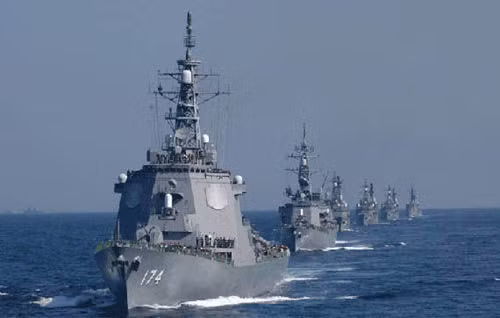 Hạm đội tàu chiến hùng hậu của Nhật Bản thuộc loại mạnh nhất châu Á. Hạm đội tàu chiến hùng hậu của Nhật Bản thuộc loại mạnh nhất châu Á