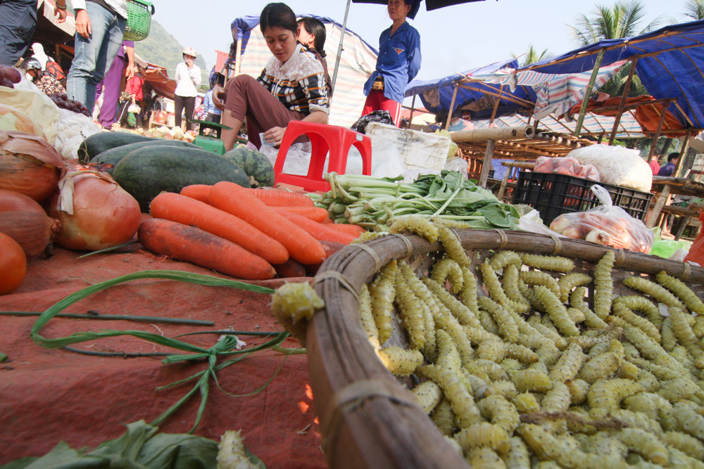 Săn 'đặc sản' nghe tên đã rùng mình ở chợ phiên Lũng Niêm ảnh 2