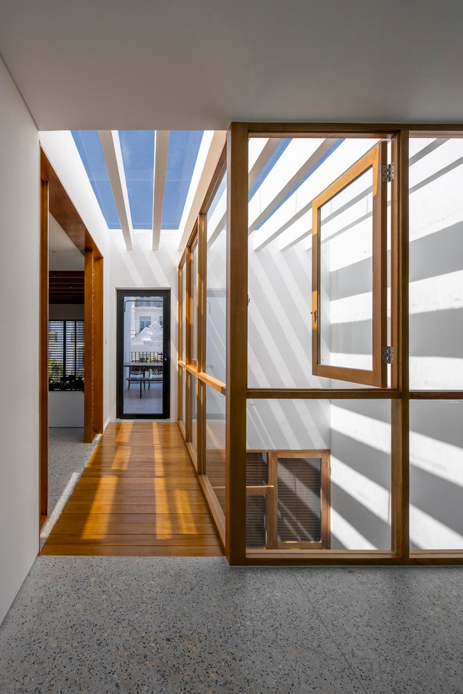 Các không gian trong nhà luôn tràn ngập ánh sáng mặt trời.