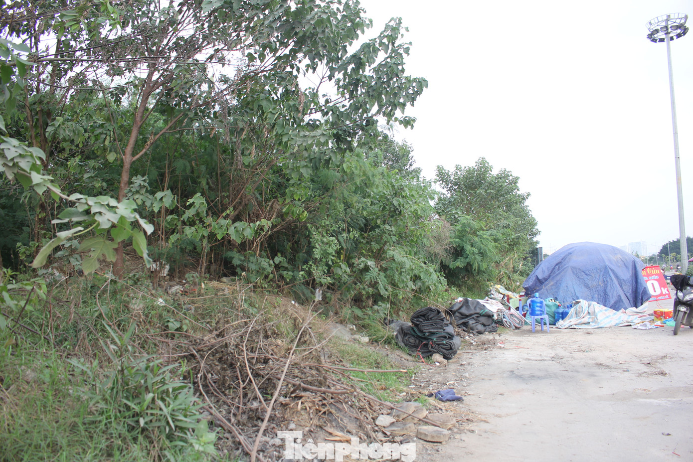 UBND quận Bắc Từ Liêm đã có kiến nghị UBND TP Hà Nội gia hạn thời gian thực hiện dự án GPMB. (Ảnh: Lập Đông)