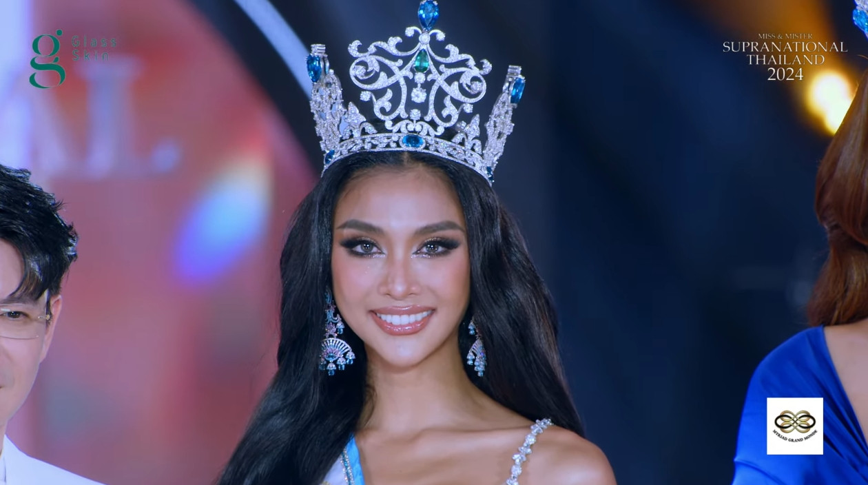 Chân dung Hoa hậu và Nam vương Siêu quốc gia Thái Lan 2024.