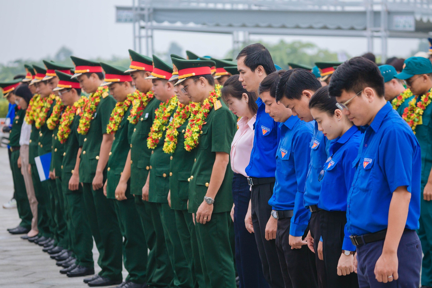 Nghi thức tưởng niệm các anh hùng liệt sĩ trong cuộc Tổng tiến công và Nổi dậy Xuân Mậu Thân 1968.